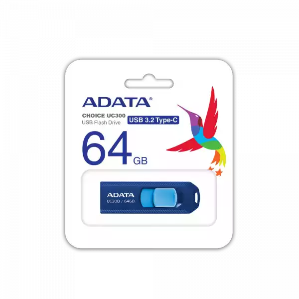 64GB TYPE-C UC300 ADATA BLUE