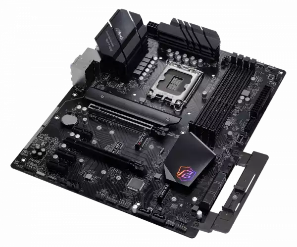 ASROCK Main Board Desktop Z690 PG Riptige (S1700, Z690, 4x DDR4, 2x PCIe x16, 3x PCIe x1, 8x SATA3 6.0Gb/s, 2x m.2 PCIe Gen4x4, RAID 0,1,5,10, 9x USB 3.2, 1x USB-C 1x RJ-45 2.5G Lan, HDMI, SPDIF, ATX, Retail