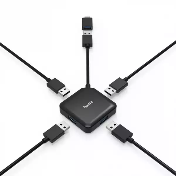 HAMA USB-C 3.2 HUB / 4 PORT