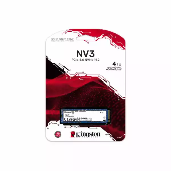 KINGSTON SNV3S/4000G M2 PCIE KINGSTON SNV3S/4000G M2 PCIE