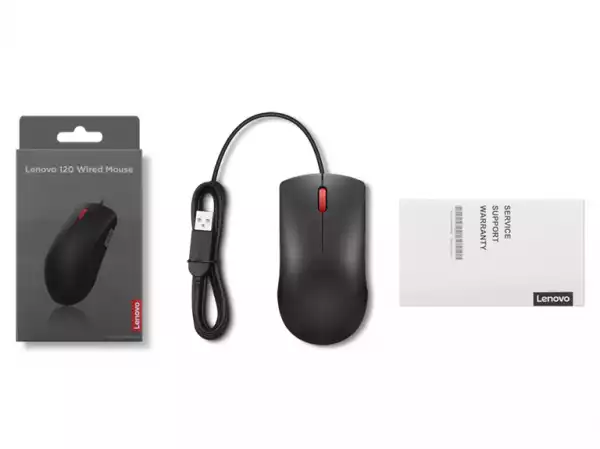 LENOVO 120 WIRED BLACK
