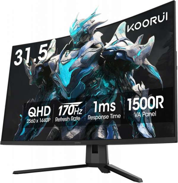 Монитор KOORUI 31.5 32E6QC QHD 170HZ
