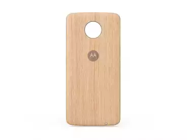 MOTO Z BACK COVER WASHED OAK