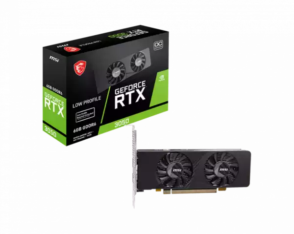 MSI RTX3050 LP E 6G OC