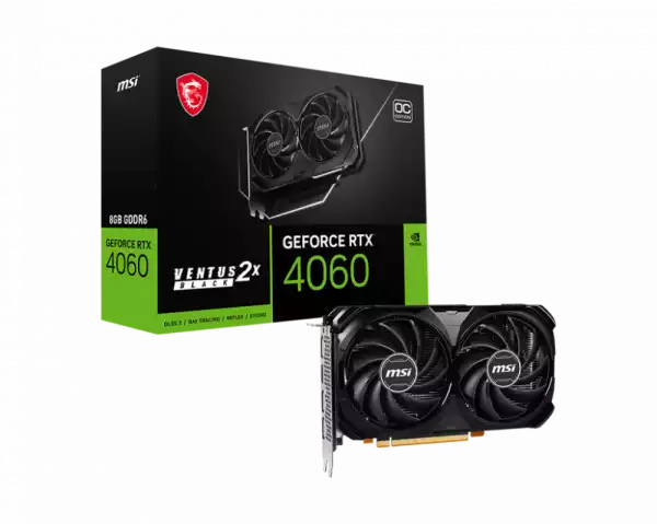 MSI RTX4060 VENTUS 2X BK 8G