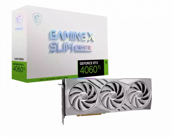 MSI RTX4060TI GAM X SLIM WH 16