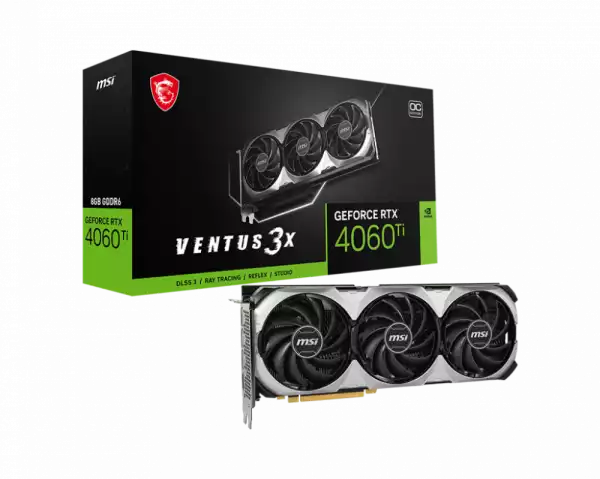 MSI RTX4060TI VENTUS 3X 8G OC