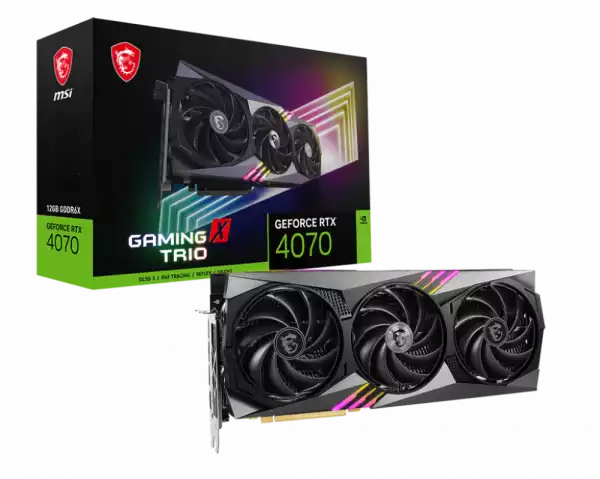 MSI RTX4070 GAMING X TRIO 12G
