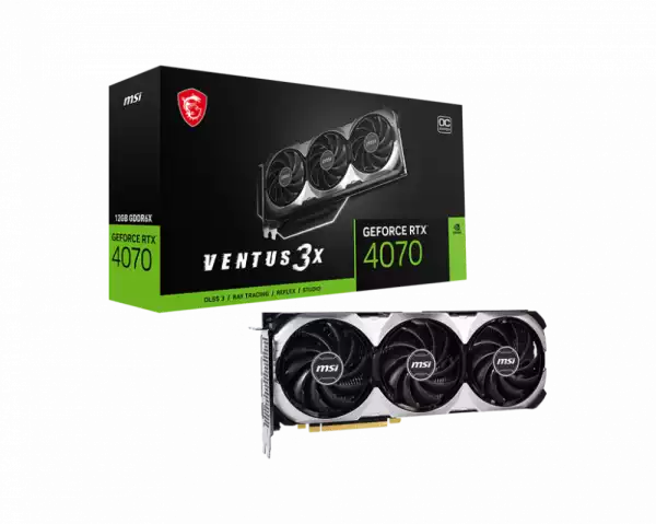 MSI RTX4070 VENTUS 3X 12G OC