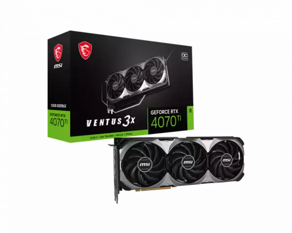 MSI RTX4070TI VENT 3X E1 12 OC
