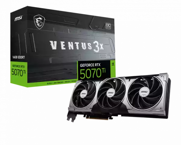 MSI RTX5070TI 16G VENTUS 3X