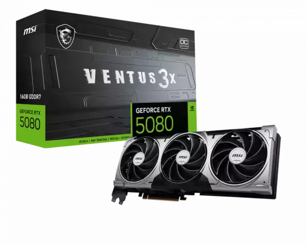 MSI RTX5080 16G VENTUS 3X OC +