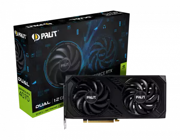 PALIT RTX4070 DUAL 12GB GDDR6X