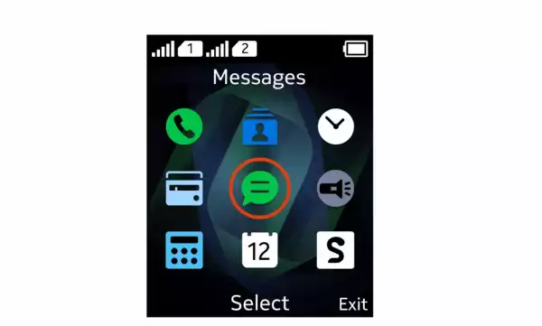 Смартфон NOKIA 105 4G DS CHARCOAL