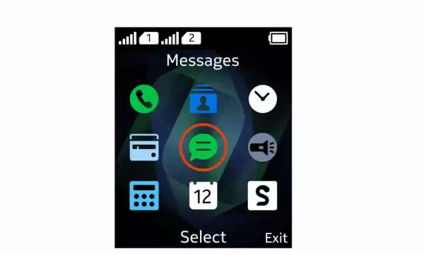 Смартфон NOKIA 105 4G DS CHARCOAL
