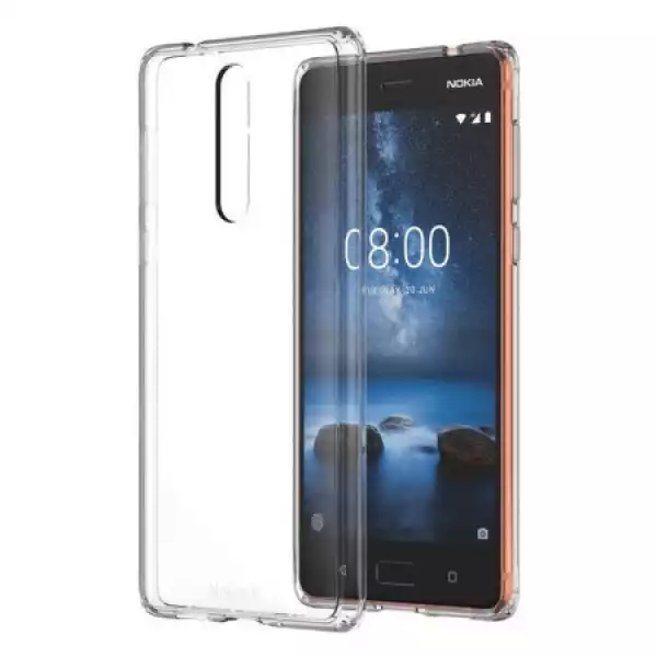 Смартфон NOKIA 8 HYBR CRYS COVER CC-701