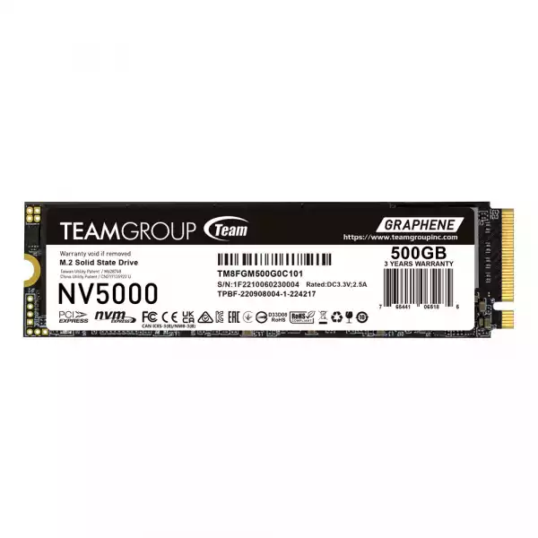 TEAM SSD NV5000 500G M2 PCI-E