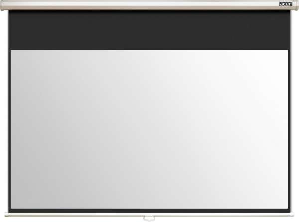 Acer E100-W01MW Projection Screen 100" (16:10) Wall & Ceiling Mat White Automatic with Radio Type Remote