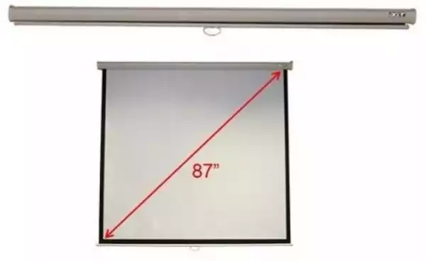 Acer M87-S01MW Projection Screen 70inch x 70inch (1/1) Wall & Ceiling Matt White Manual