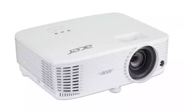 Acer Projector P1557, DLP, Full HD (1920x1080), 4800 ANSI Lumens, 16,000:1, 2 HDMI (1.4a), Dynamic Black, 1.3X Zoom, PC Audio Out (3.5mm), DC Out (5V/1.5A, USB-A), RS232, Speaker 3W, Bluelight Shield, 2.4 kg, Bag, 3Y, White