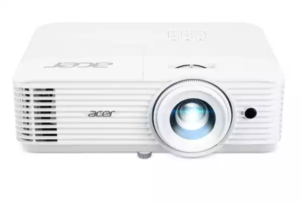 Acer Projector X1528Ki, DLP, FHD (1920x1080), 5200 ANSI Lumens, 17 000:1, 1.1x, 3D ready, HDMI 1.4x2, USB 2.0 (Type A), DC Out (5V/1.5A, USB-A), RS232, RGB, Speaker 3W, Wireless dongle included, 2.9Kg, 2Y, White