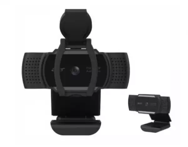 Acer USB Webcam Built in Microphone - max. resolution FHD (1920x1080), Frame rate -30fps, 2.0 Mega Pixel, Auto Focus, View Angle -80 degree, Omni-directional Auto noise reduction, USB A 2.0, Lens cover, Windows, Chrome, IoS, Black