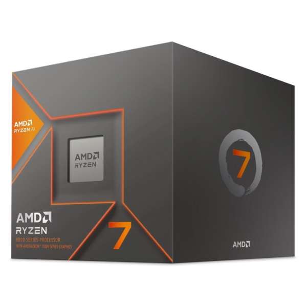 AMD CPU Desktop Ryzen 7 8C/16T 8700F (4.1GHz/5.0GHz,24MB,65W,AM5) box, with Wraith Stealth Cooler AMD CPU Desktop Ryzen 7 8C/16T 8700F (4.1GHz/5.0GHz,24MB,65W,AM5) box, with Wraith Stealth Cooler