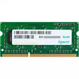 Apacer 4GB Notebook Memory - DDR3 SODIMM PC10600 512x8 @@ 1333MHz