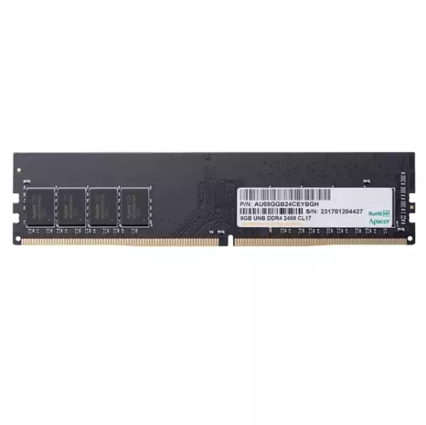 Apacer 8GB Desktop Memory - DDR4 DIMM 2666 MHz