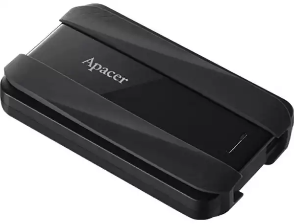 Apacer AC533, 4TB 2.5" SATA HDD USB 3.2 Portable Hard Drive Plastic / Rubber Jet black