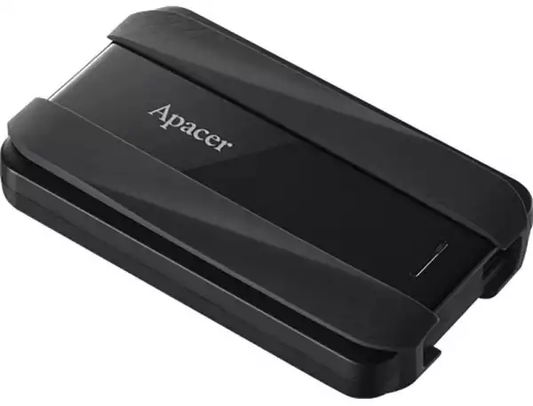Apacer AC533, 5TB 2.5" SATA HDD USB 3.2 Portable Hard Drive Plastic / Rubber Jet black
