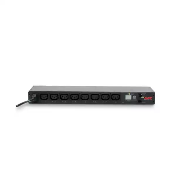 APC Rack PDU, Switched, 1U, 12A/208V, 10A/230V, (8)C13
