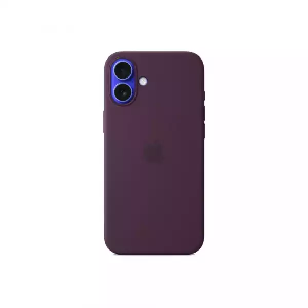 Apple iPhone 16 Plus Silicone Case with MagSafe - Plum