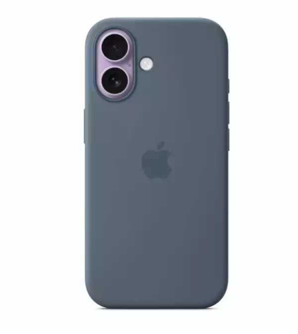 Apple iPhone 17 Silicone Case with MagSafe - Anchor Blue