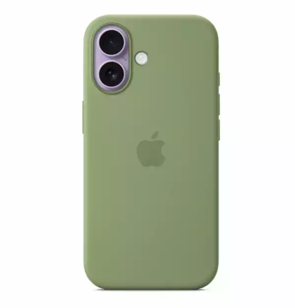Apple iPhone 17 Silicone Case with MagSafe - Light Moss