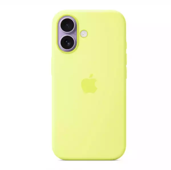 Apple iPhone 17 Silicone Case with MagSafe - Neon Yellow