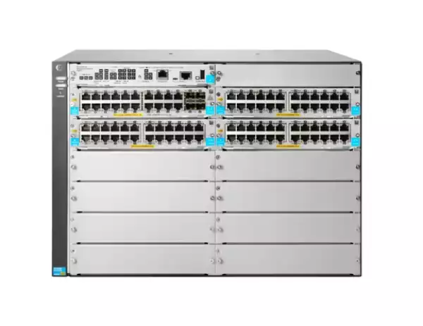 HPE Aruba Networking 5412R 92GT PoE+ and 4 port SFP+ (No PSU) v3 zl2 Switch