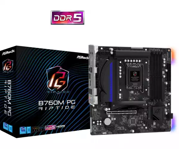 Asrock B760M Phantom Gaming Riptide