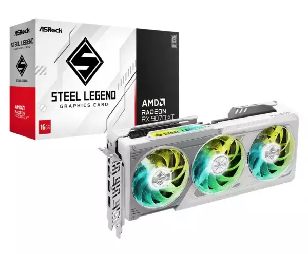 Asrock RX 9070XT 16GB Steel Legend