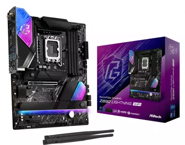 Asrock Z890 Phantom Gaming Lightning Wi-Fi Asrock Z890 Phantom Gaming Lightning Wi-Fi