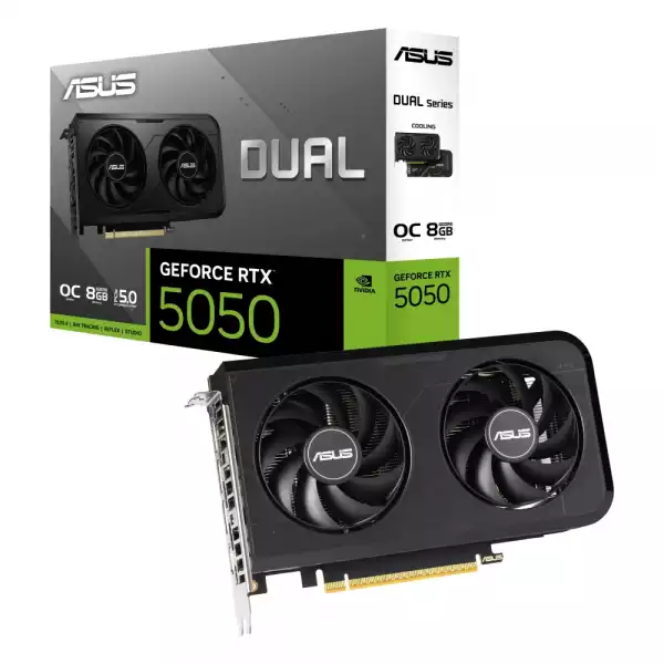 Asus Dual GeForce RTX 5050 8GB GDDR6 OC