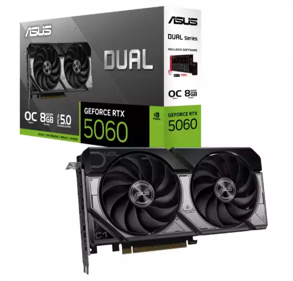 Asus Dual GeForce RTX 5060 8GB GDDR7 OC
