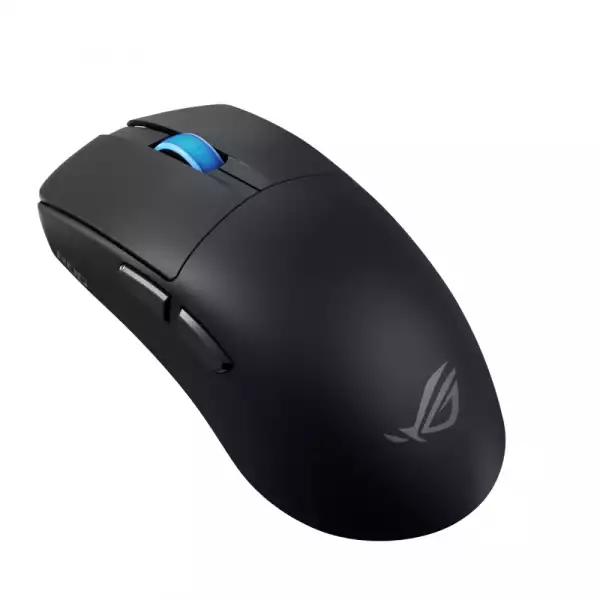 Asus ROG Harpe II Wireless Esports Gaming Mouse, 48g Lightweight, Symmetrical, AimPoint Pro 42K Optical Sensor, Optical Switches, 8K Polling, 5 Programmable Buttons, FPS Games (Black)