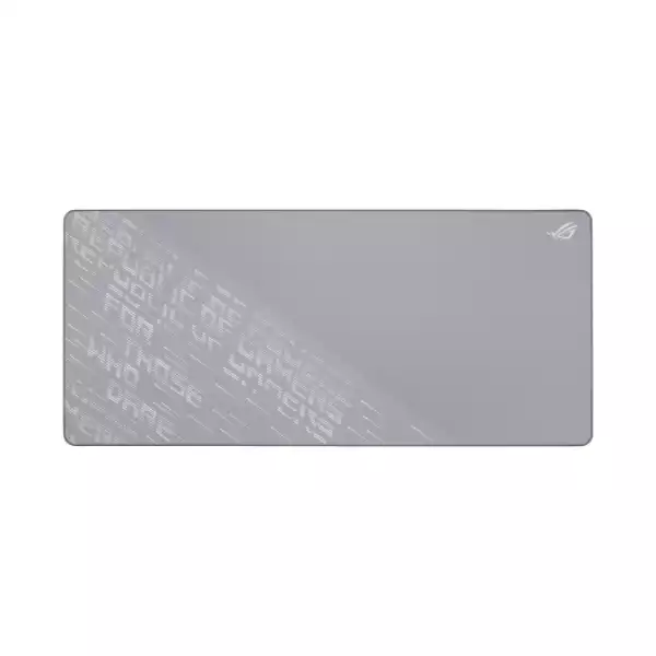 Asus ROG Scabbard II Arctic Gray XXL Gaming Mouse Pad, Water- Oil- Dust- Resistance, Durable Anti-Fray Edges, Non-Slip Rubber Base, 400 x 900 x 3mm, Gray