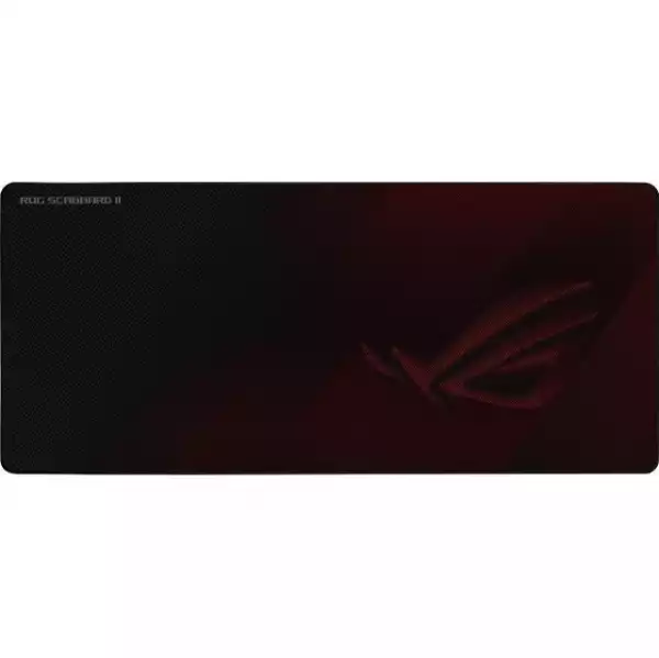 Asus ROG SCABBARD II is extended gaming mouse pad with protective nano-coating for a water-, oil-and dust-repellant surface, with anti-fray, flat-stitched edges and a non-slip rubber base