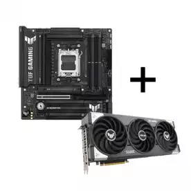 Asus TUF Gaming B850M Plus Wi-Fi + Asus TUF Gaming GeForce RTX 5070 12GB GDDR7 OC