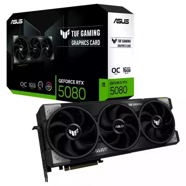 Asus TUF Gaming GeForce RTX 5080 16GB GDDR7 OC