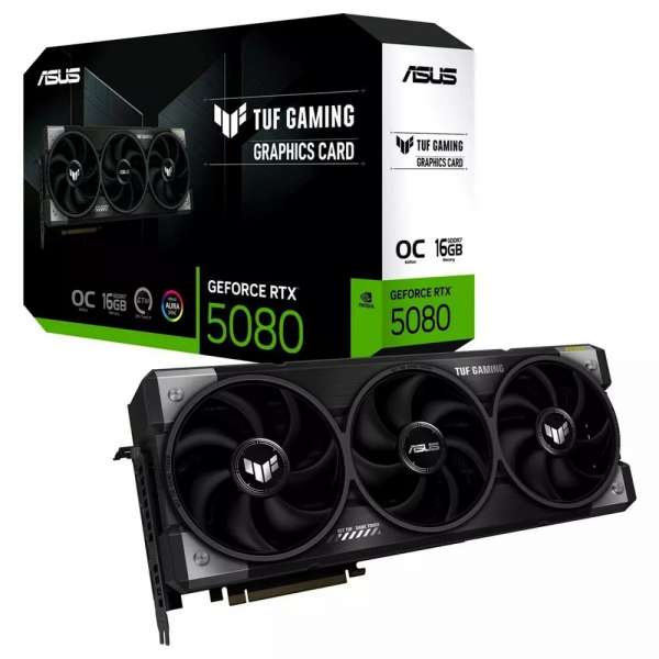 Asus TUF Gaming GeForce RTX 5080 16GB GDDR7 OC Asus TUF Gaming GeForce RTX 5080 16GB GDDR7 OC