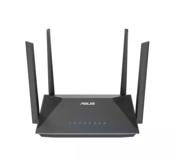 ASUS RT-AX52 AX1800 Dual Band WiFi 6 Extendable Router Instant Guard Parental Controls Built-in VPN AiMesh Compatible