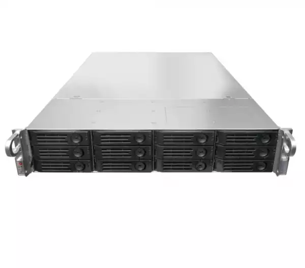 Asustor AX7012R Xpanstor 12Rl, 12 Bay Rackmount NAS Storage Capacity Expander, 12 x SAS3 12Gb/s; SATA3 6Gb/s; 3.5" HDD, Redundan 650W, Rail, Black